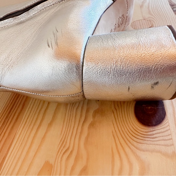 Loeffler Randall Booties Cooper Silver Metallic - Picture 4 of 6